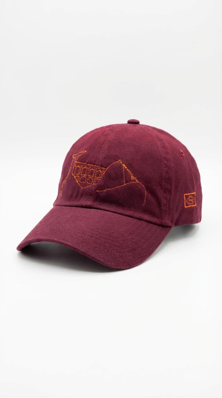 Boné DiCria + Rabiscos Carol (Vinho)